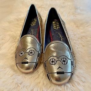 Irregular Choice Star Wars Thank the Maker Flat C3PO US 9 EU 40